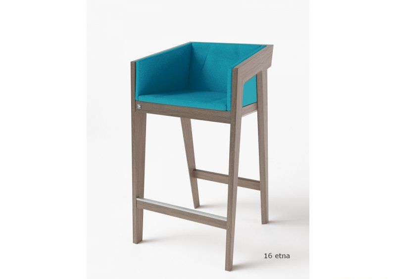 Стул барный Air 2 Bar M Gray Soft рогожка