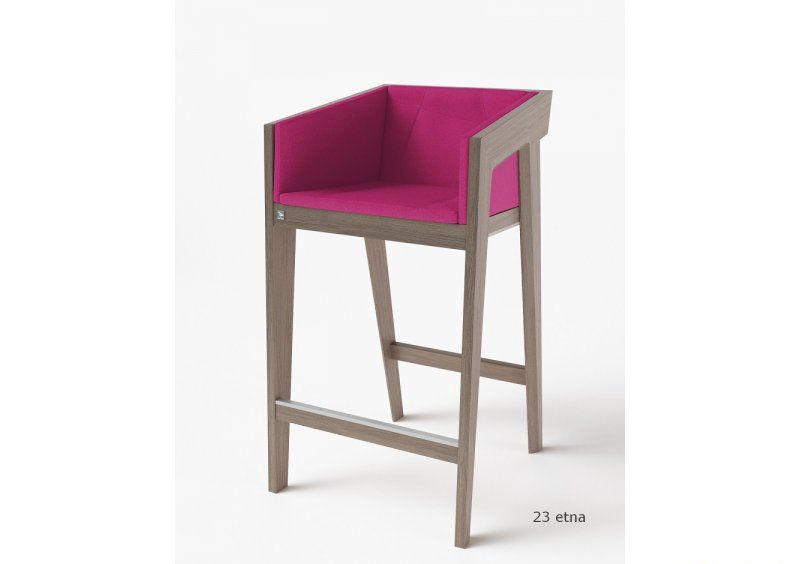 Стул барный Air 2 Bar M Gray Soft рогожка