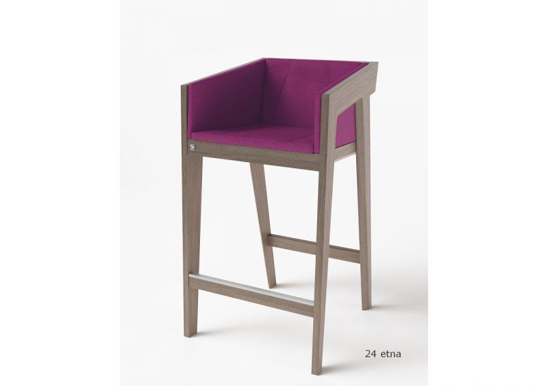 Стул барный Air 2 Bar M Gray Soft рогожка