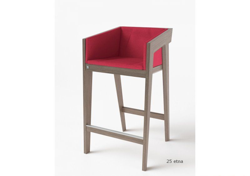 Стул барный Air 2 Bar M Gray Soft рогожка