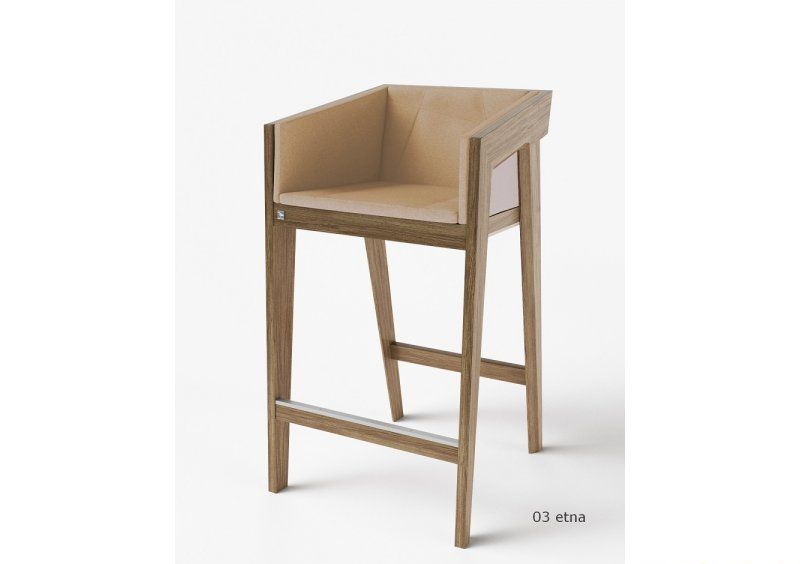 Стул барный Air 2 Bar M Light Brown Soft рогожка