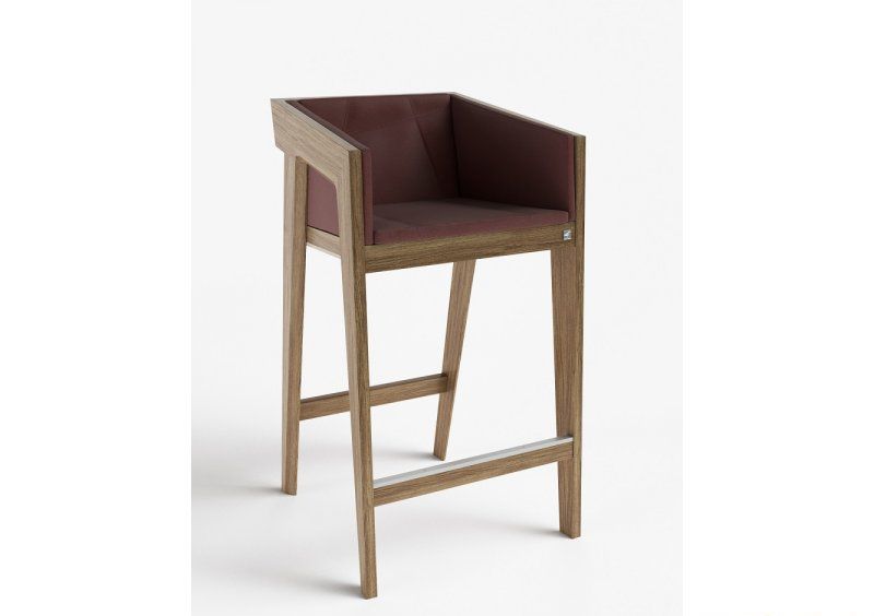 Стул барный Air 2 Bar M Light Brown Soft рогожка