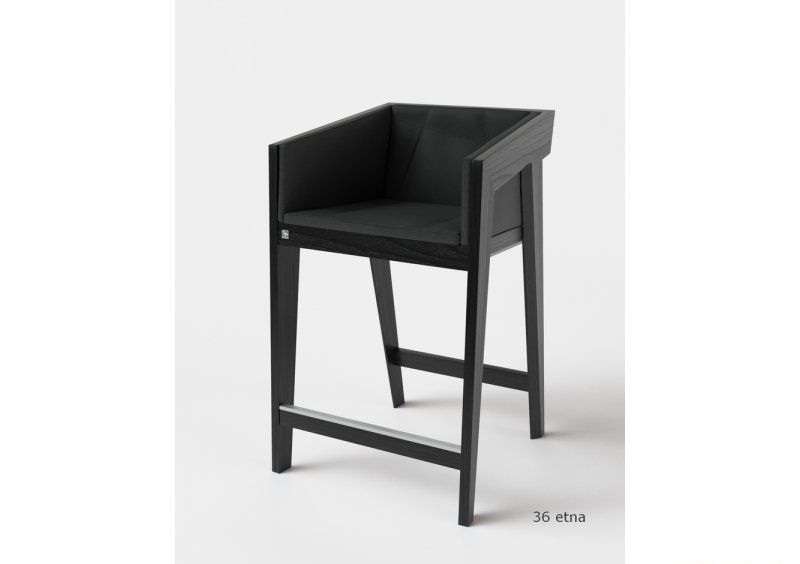 Стул полу-барный Air 2 Bar S Black Soft рогожка