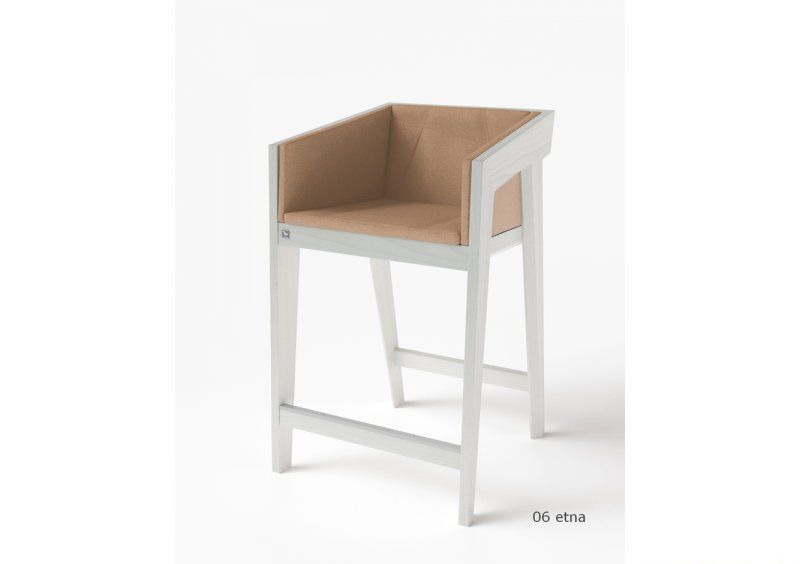 Стул полу-барный Air 2 Bar S Gray Soft рогожка