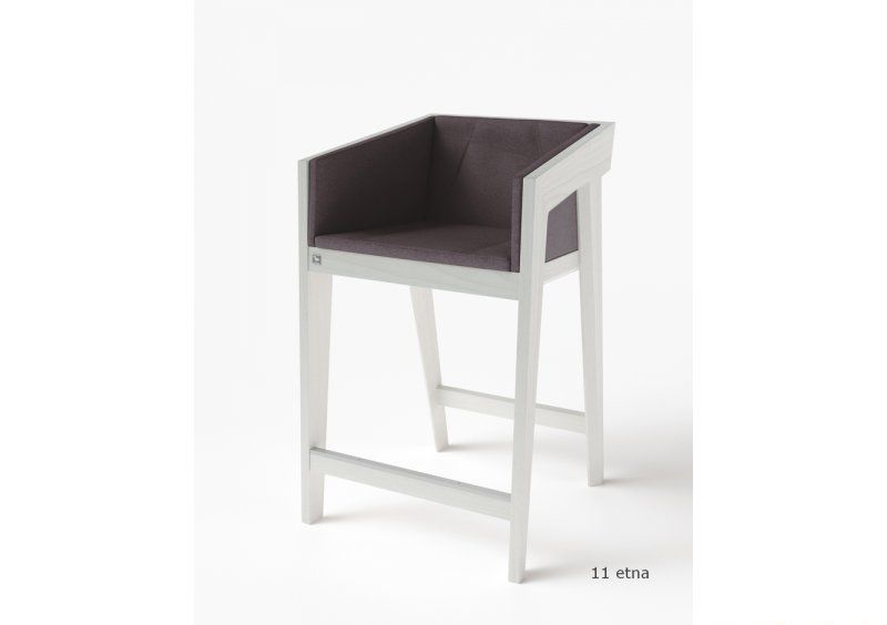 Стул полу-барный Air 2 Bar S Gray Soft рогожка