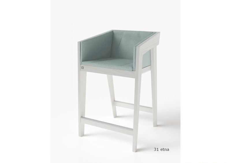Стул полу-барный Air 2 Bar S Gray Soft рогожка