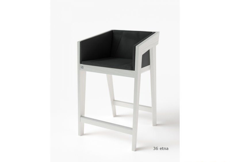 Стул полу-барный Air 2 Bar S Gray Soft рогожка