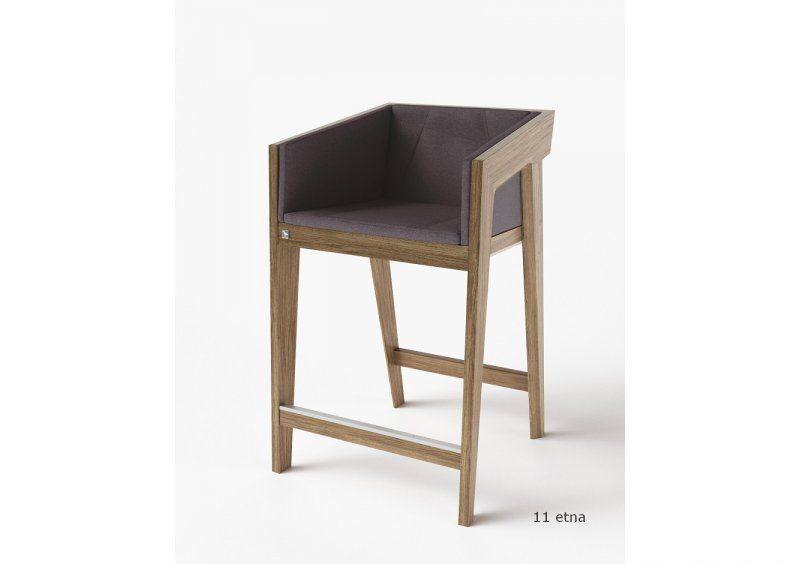 Стул полу-барный Air 2 Bar S Light Brown Soft рогожка