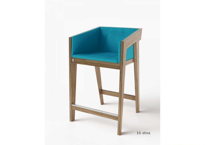 Стул полу-барный Air 2 Bar S Light Brown Soft рогожка