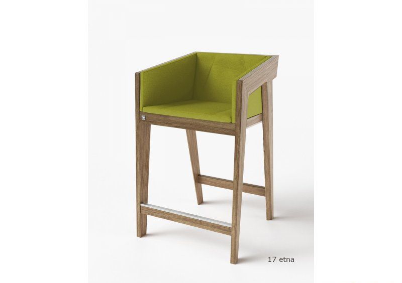 Стул полу-барный Air 2 Bar S Light Brown Soft рогожка