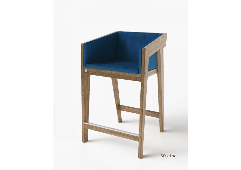 Стул полу-барный Air 2 Bar S Light Brown Soft рогожка