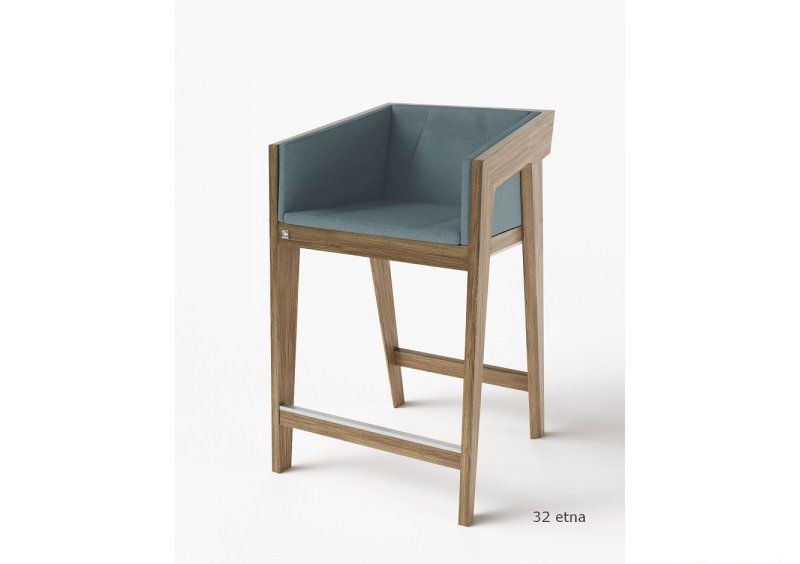 Стул полу-барный Air 2 Bar S Light Brown Soft рогожка