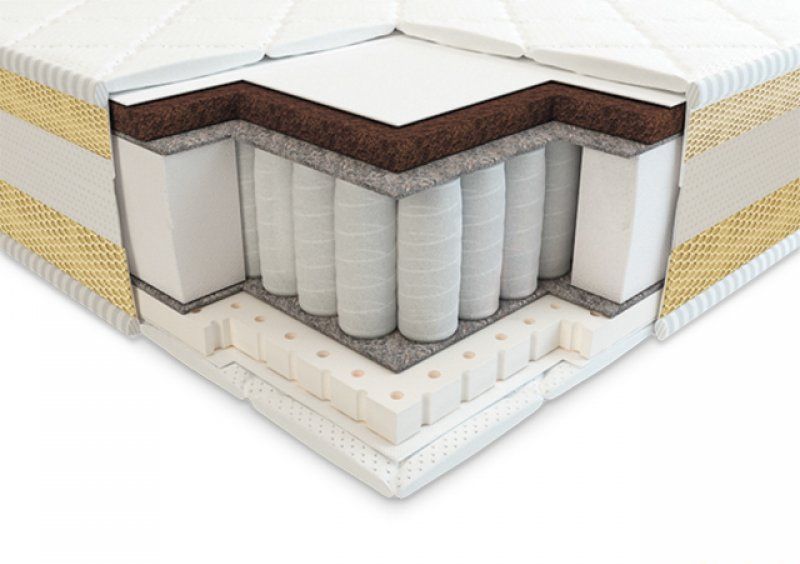 Ортопедический матрас Тиана 3D латекс-кокос 60х120