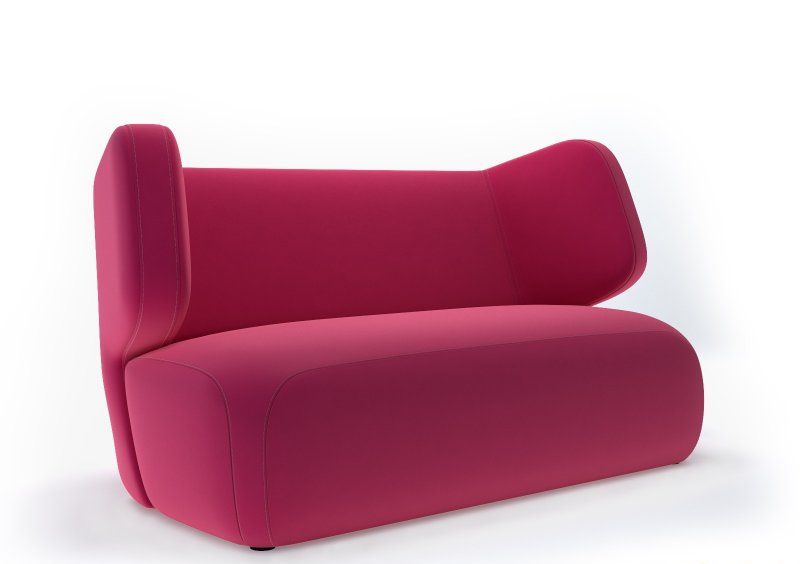 Двойной диван Loveseat sofa 012 красный