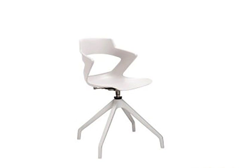 Стул ZENITH plast white PL68W-4S