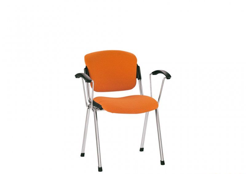 Стул ERA plast arm chrome