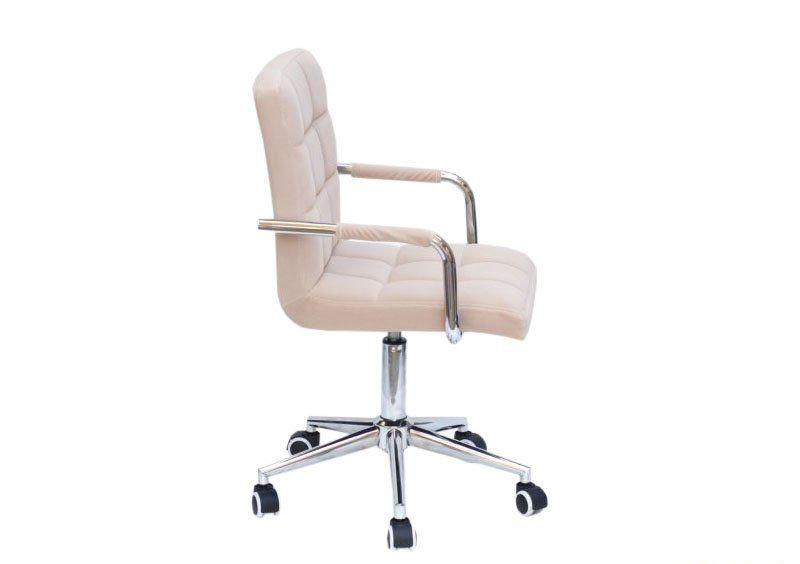 Кресло Augusto-ARM Modern Office Бархат Бежевый В-1005