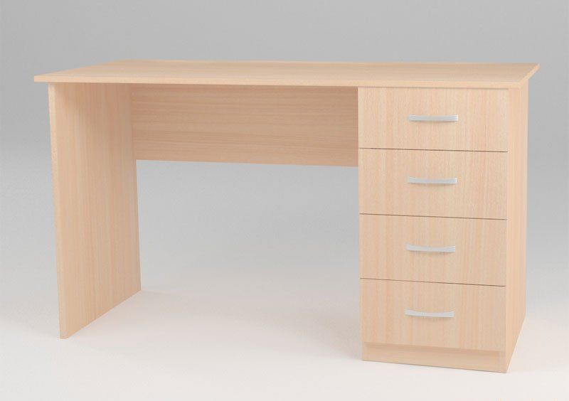 Офисный стол Квис КСЕ-26 130х75х60 см
