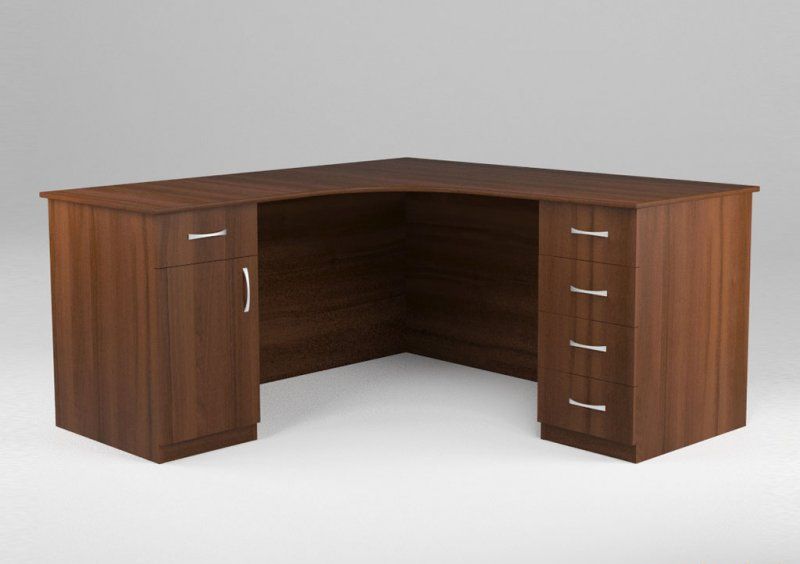 Офисный стол Квис КСЕ-53 150х75х150 см