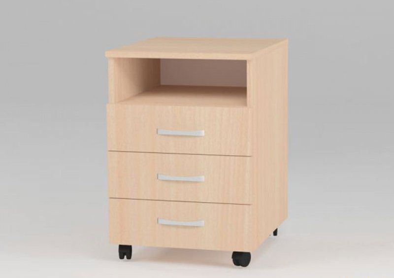 Тумба офисная Квис КТЕ-3 40х58х45 см