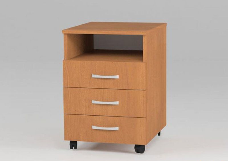 Тумба офисная Квис КТЕ-3 40х58х45 см