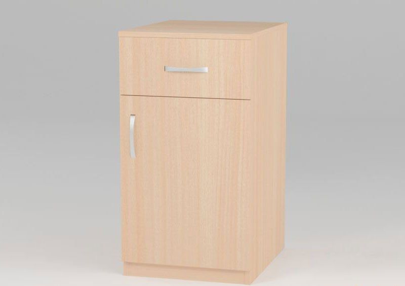 Тумба офисная Квис КТЕ-5 40х75х50 см
