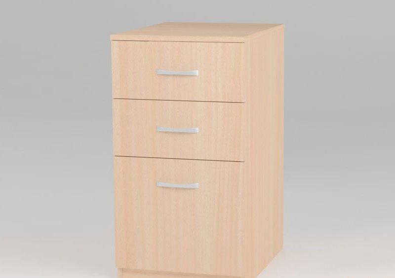 Тумба офисная Квис КТЕ-10 40х75х55 см