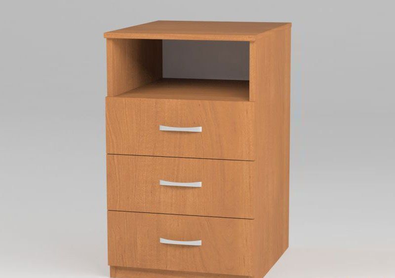 Тумба офисная Квис КТЕ-11 40х75х55 см