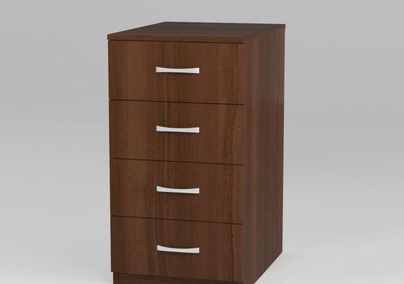 Тумба офисная Квис КТЕ-12 40х75х55 см
