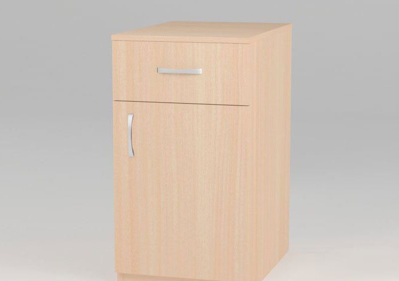 Тумба офисная Квис КТЕ-13 40х75х60 см