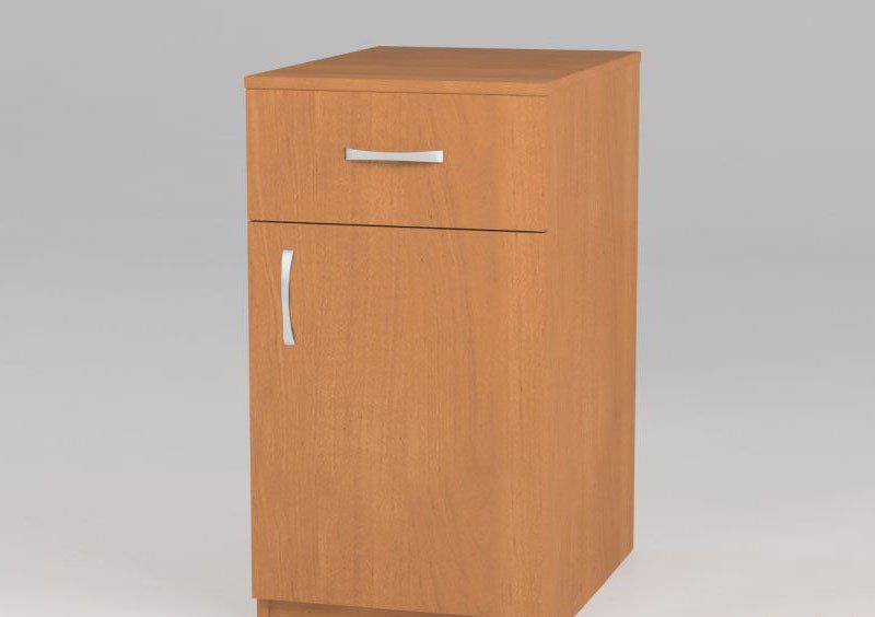Тумба офисная Квис КТЕ-13 40х75х60 см
