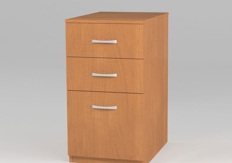 Тумба офисная Квис КТЕ-14 40х75х60 см