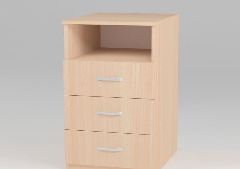 Тумба офисная Квис КТЕ-15 40х75х60 см