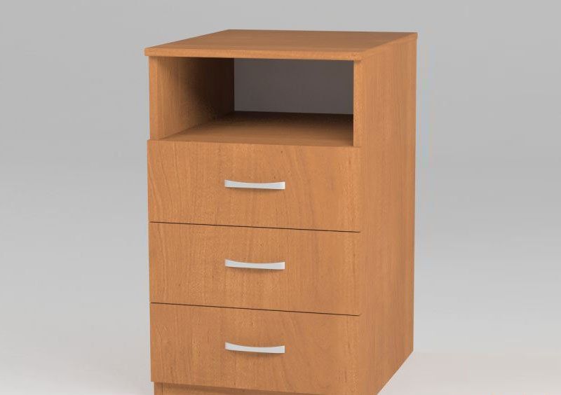 Тумба офисная Квис КТЕ-15 40х75х60 см