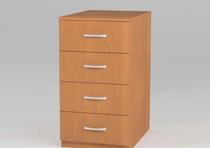 Тумба офисная Квис КТЕ-16 40х75х60 см
