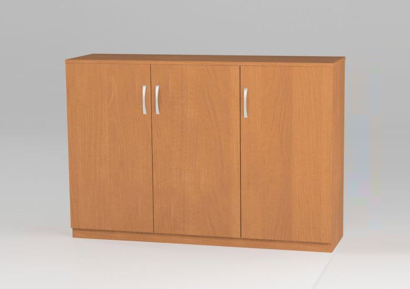 Тумба офисная Квис КТЕ-23 120х82х33 см