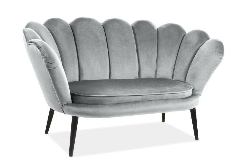 Диван Magnolia II Velvet 152х87 Серый