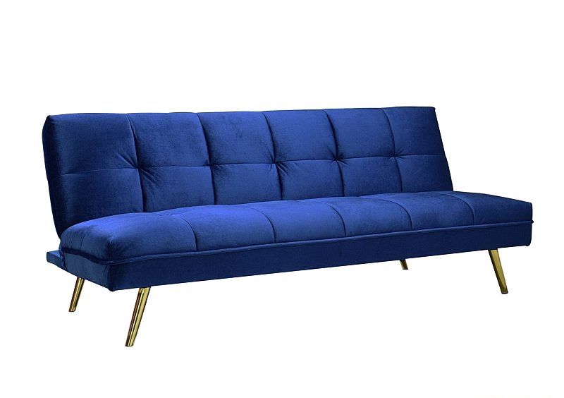 Прямой диван Moritz VeLvet 181х80 Синий