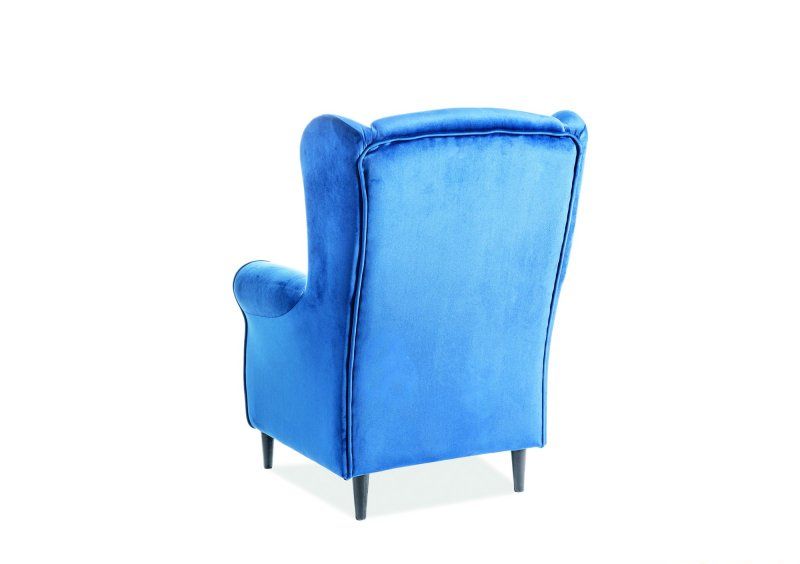 Кресло Baron Velvet Синий