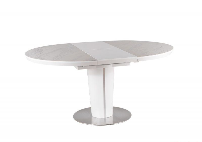 Стол обеденный Orbit Ceramic 120х120 Белый