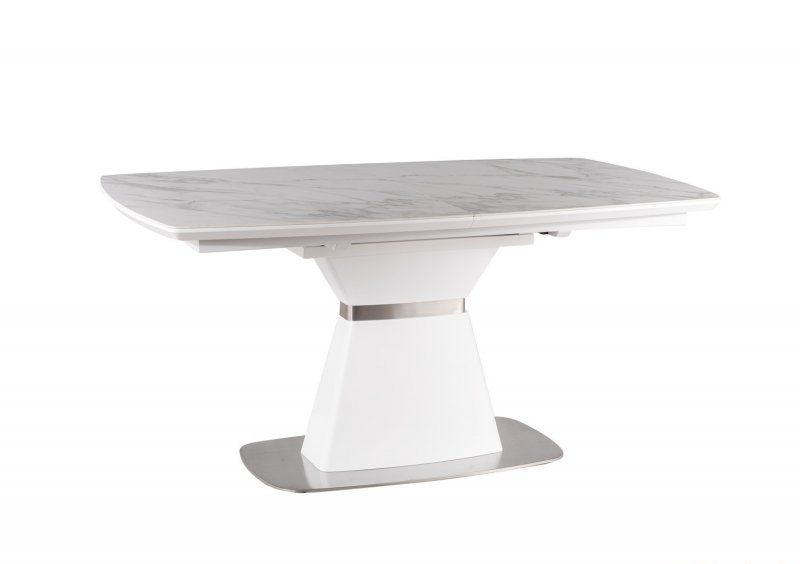 Стол обеденный Saturn II Ceramic 90х160 Белый