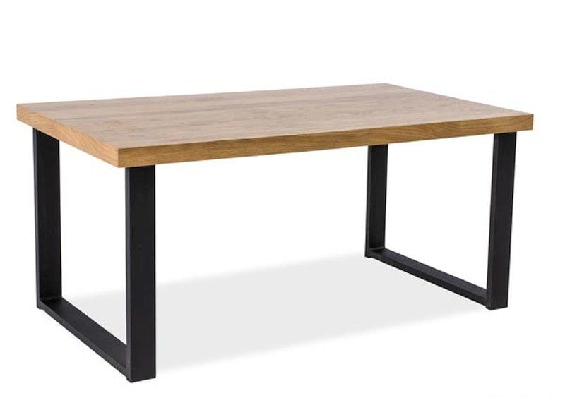 Стол UMBERTO 120x80 Дуб/Черный