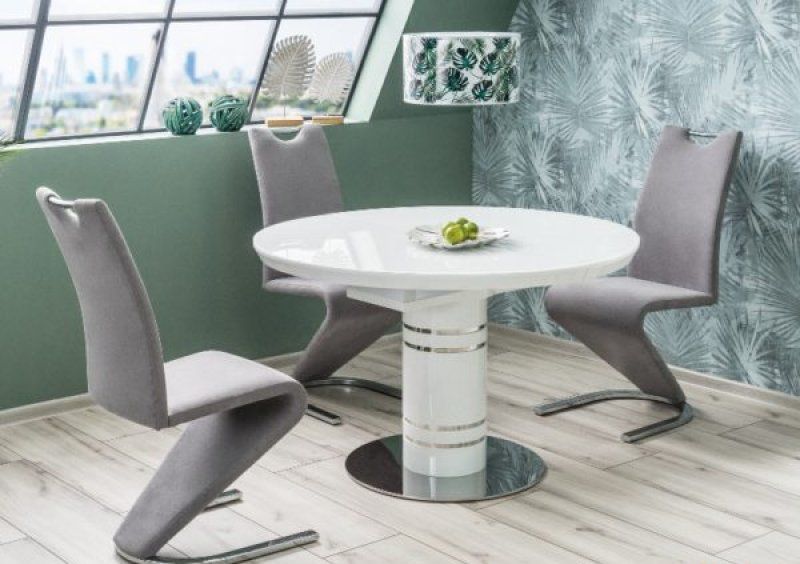 Стол Stratos 120х120 Белый