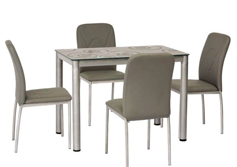 Стол обеденный Damar 80x60 Серый