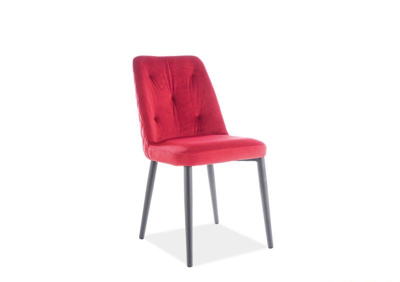 Стул Duran Velvet Бордовый
