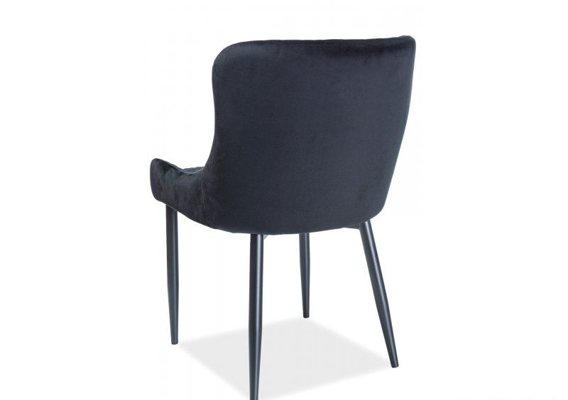Стул Colin B Velvet 84х51 Черный