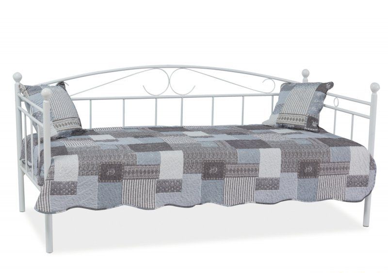 Односпальная кровать Ankara 90x200 Белый