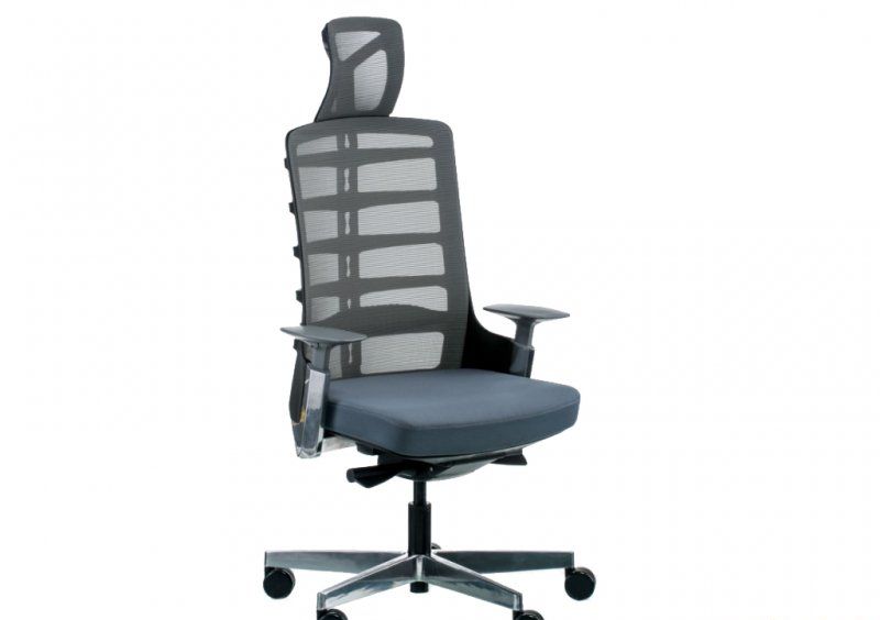 Кресло офисное SPINELLY SLATEGREY/BLACK