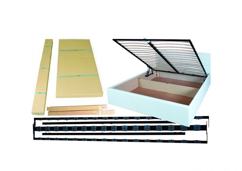 Кровать EAGLE LAGUNA lift 160x200 brown