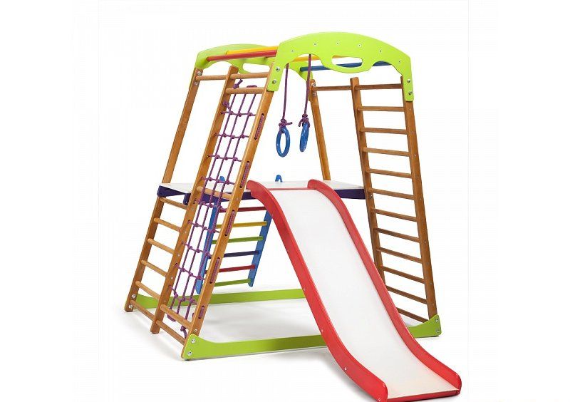 Детский спортивный комплекс для дома BabyWood Plus 2